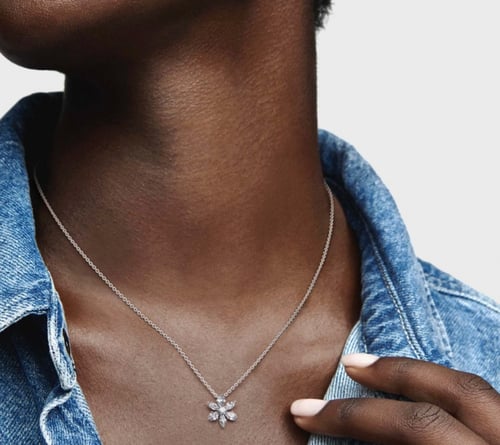 Herbarium Cluster Silver 925 Necklace