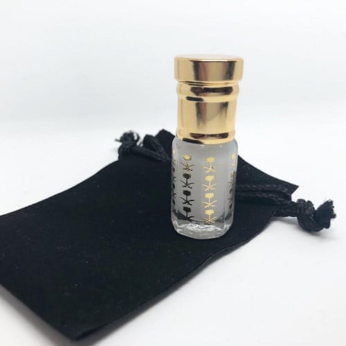 مسك فرنسي ثقيل ربع تولة مع كيس مخمل