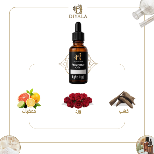 زيت الخشب والحمضيات والورد العطري الخام – Woods, C...