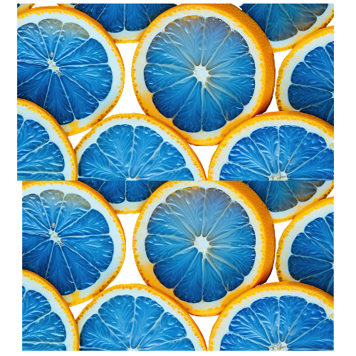 زيت خام حمضيات زرقاء العطري