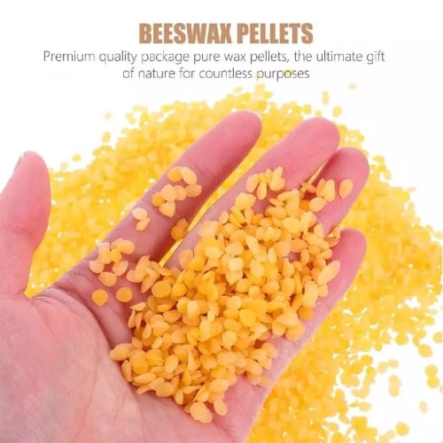 شمع النحل الاصفر نوعية ممتازة نص كيلو