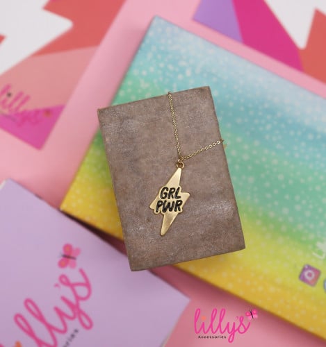 سلسال GIRL POWER ذهبي