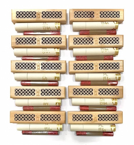 عدد 10 مجموعات مباخر ذكيه مقاس صغير مع اعود مروكي...