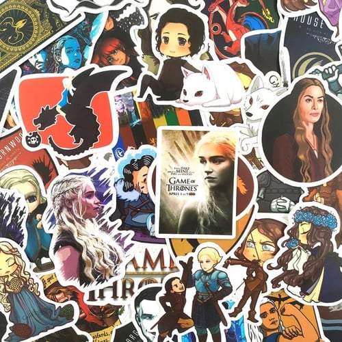 ستكرات قيم اوف ثرونز - 50 حبه