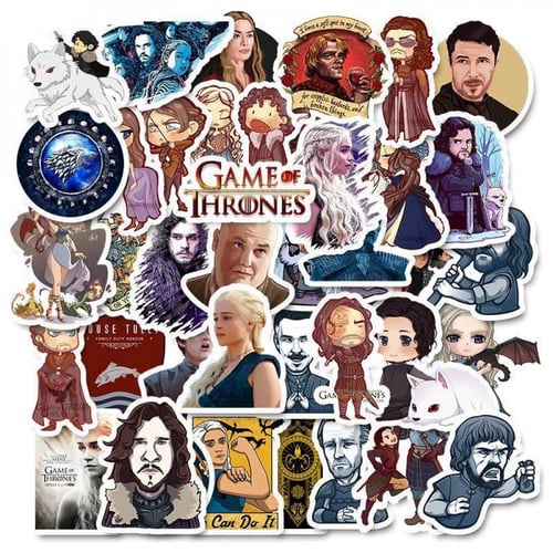 ستكرات قيم اوف ثرونز - 50 حبه