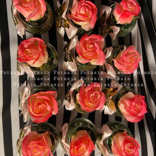 فازات صابون الورد