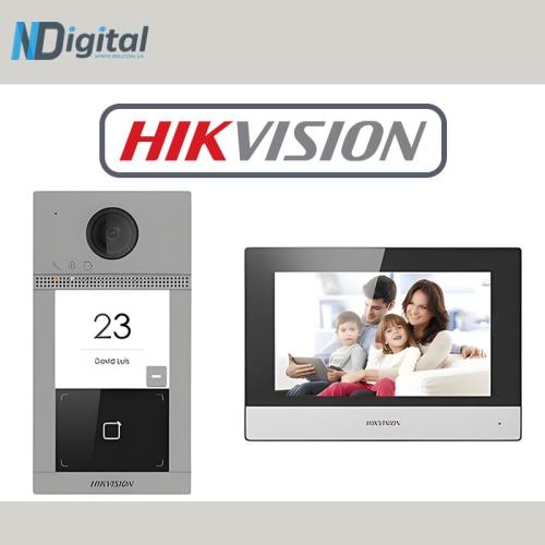 انتركوم اي بي مع اكسس كنترول وشاشة DS-KIS604-P