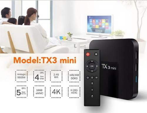 تي في بوكس ذكي tv box tx3 ميني بنظام اندرويد 2 جيج...