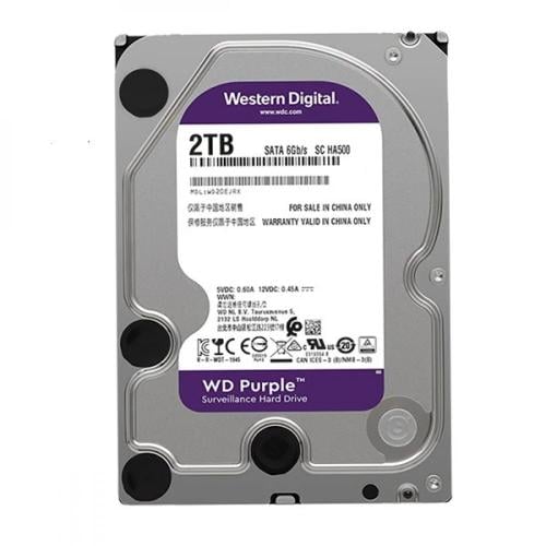 WD H.D.D 2T PURPLE ذاكرة داخلية 2 تيرا وسترون ديجت...