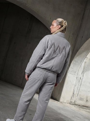 RF- GREY PUFF (JACKET + PANTS) SET