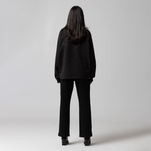 OWL VEST JACKET - BLACK