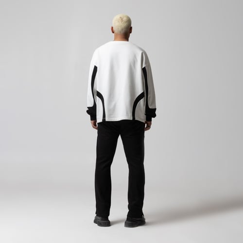 AWAKEN WHITE SWEATSHIRT - WHITE