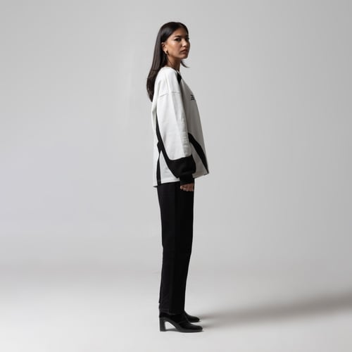 AWAKEN WHITE SWEATSHIRT - WHITE