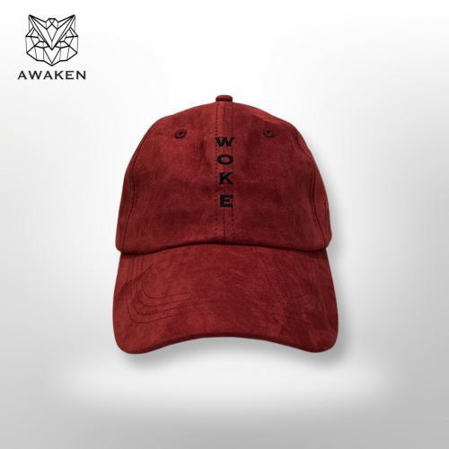 Woke Suede Hat - Maroon