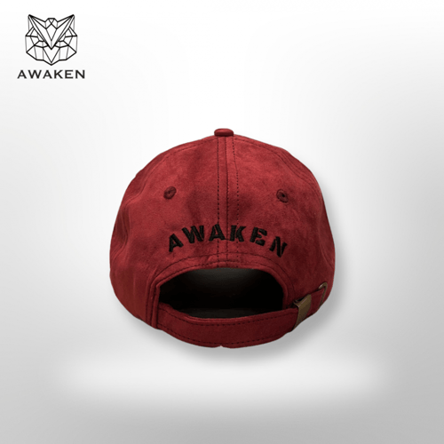 Woke Suede Hat - Maroon