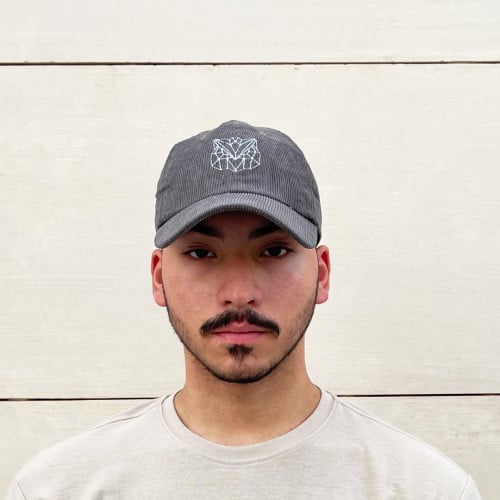 CORDUROY HAT - LIGHT GREY