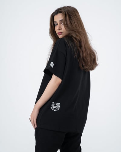 UNI-SEX THE UNIVERSE T-SHIRT - BLACK