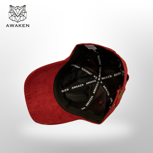 Woke Suede Hat - Maroon
