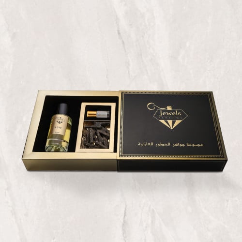 مجموعة(3) عطر 510 بحجم 50 مل وربع تولة مسك أبيض وب...