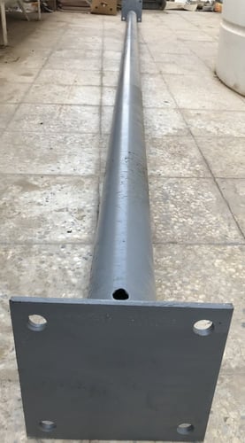 ماسورة مروحة 4 متر 3 بوصة