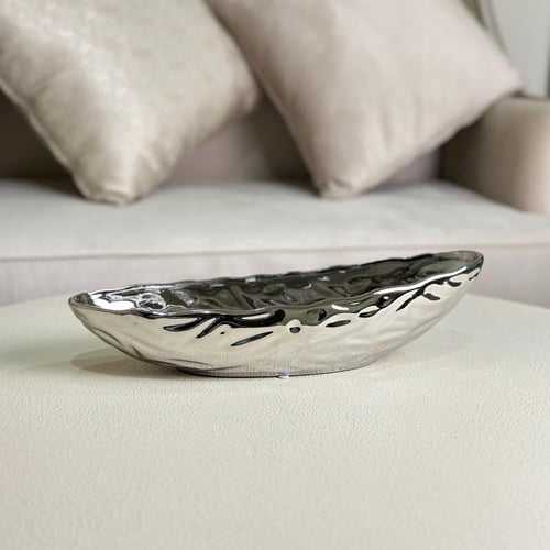 تقديمة سيراميك فضي