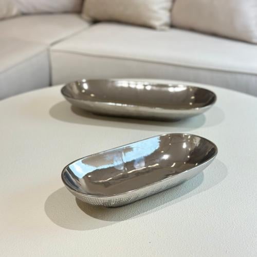 تقديمة سيراميك فضي