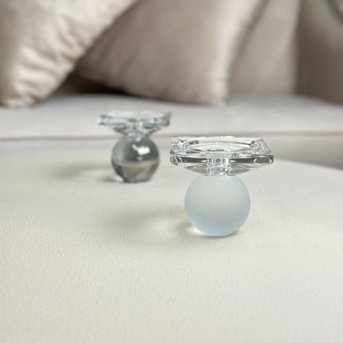 حامل شمع كرستال