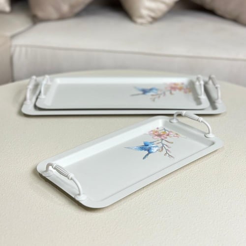 صينية تقديم معدن