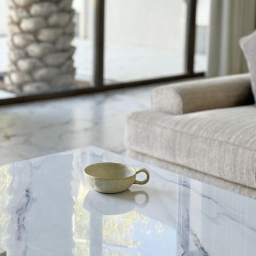 زبدية صغيرة سيراميك بنقشة مميزة