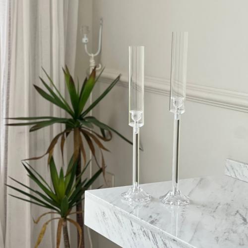 حامل شمع اكريلك