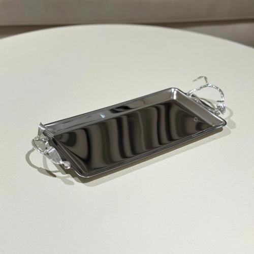 صينية تقديم معدن