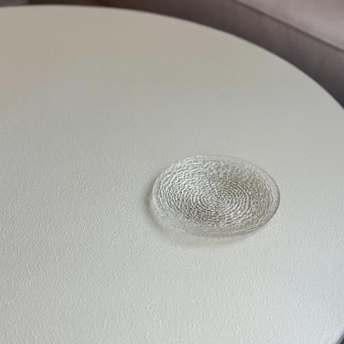 صحن تقديم زجاج