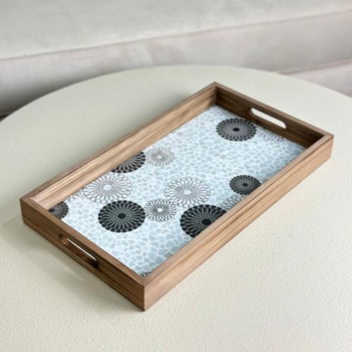 صينية تقديم خشبية