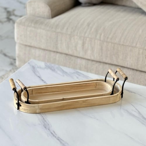 صينية تقديم خشب