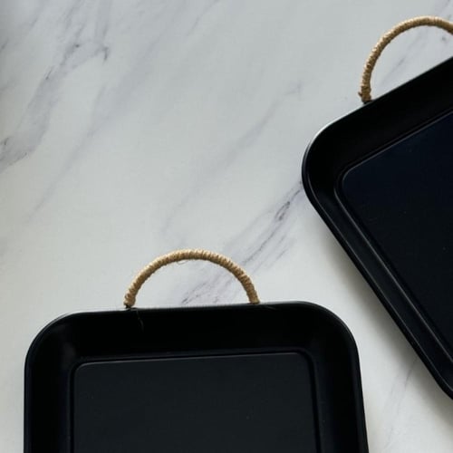 صينية تقديم معدن