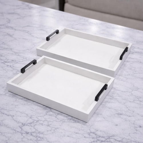 صينية قديم بطبقة جلد