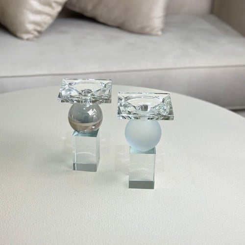 حامل شمع كرستال