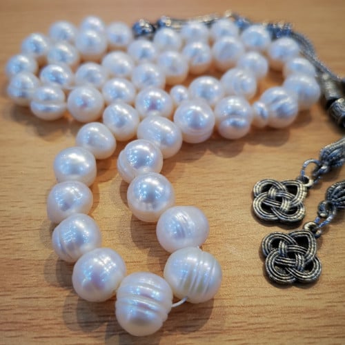 Natural pearl rosary