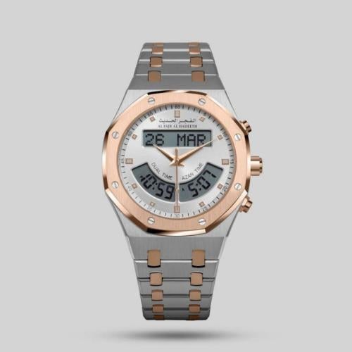 ساعة الفجر الحديث فضي | نحاسي 333-06