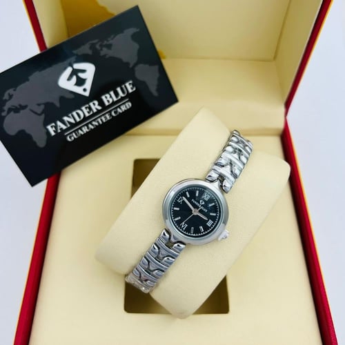 ساعة نسائي فندر بلو ( بتصميم ديور )