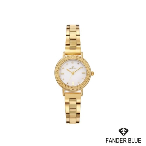 ساعة فندر بلو نسائية ستيل