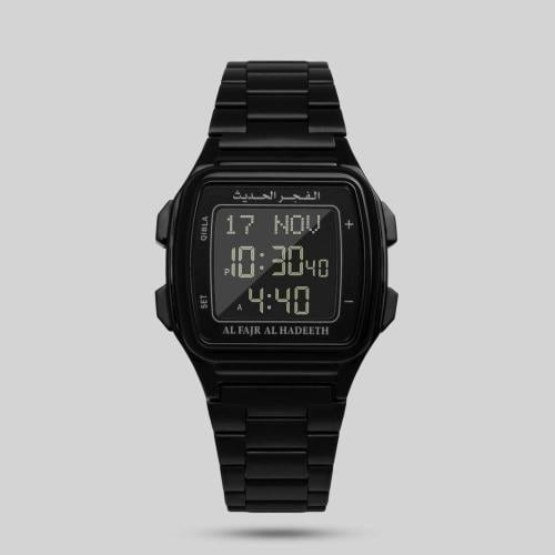ساعة الفجر الحديث اسود 261-06