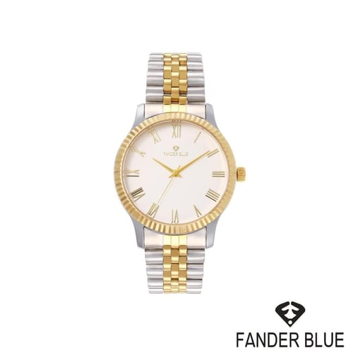 ساعة رجالي فندر بلو ستيل