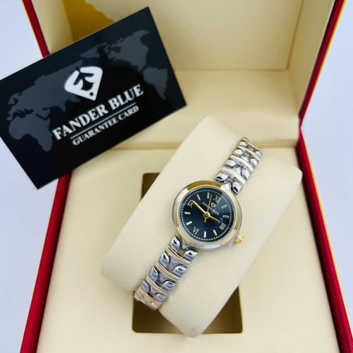 ساعة نسائي فندر بلو ( بتصميم ديور )