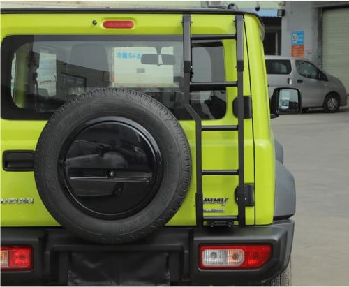 سلم خلفي منحني