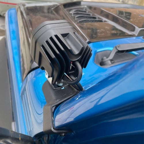 قاعدة كشافات جانبية للكبوت