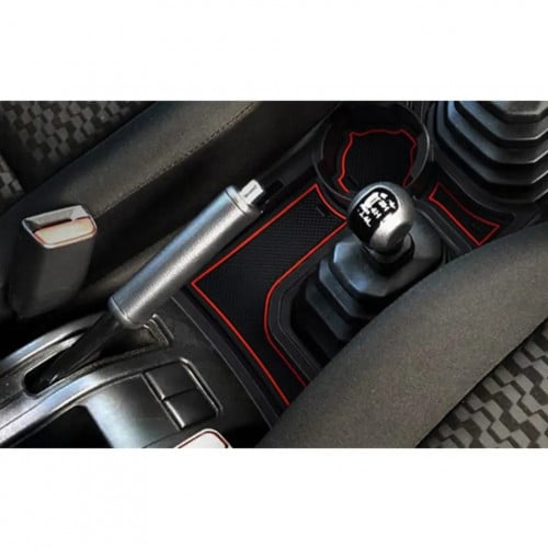 قاعده تخزين بجانب القير والدبل مع كوب هولدر