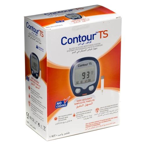 كونتور تي اس جهاز قياس السكر في الدم/Contour TS Blood Glucose Meter