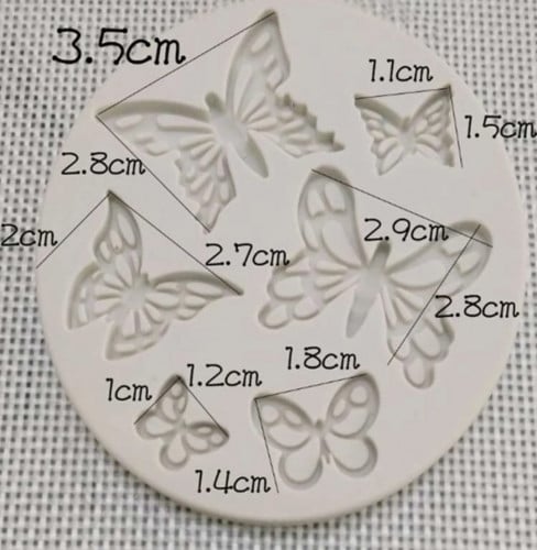 قالب فراشات