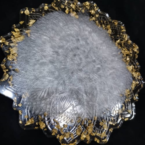 صحن تقديم مزخرف بالحبة